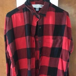 Old navy plaid long sleeve